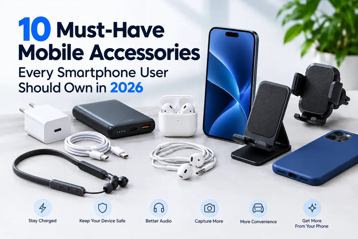 10 Must-Have Mobile Accessories Every Smartphone User Should Own in 2026