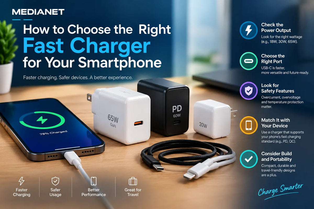 How to Choose the Right Fast Charger for Your Smartphone