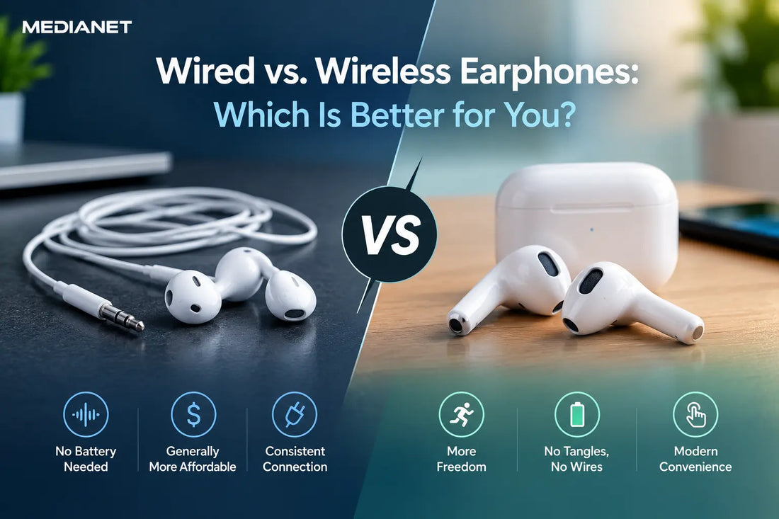 Wired vs. Wireless Earphones: Which Is Better for You?